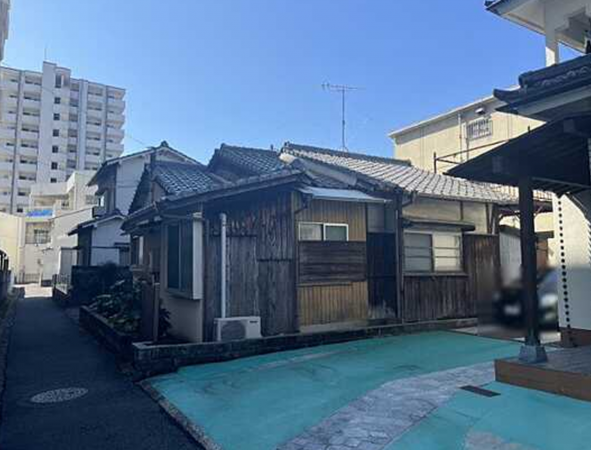 広島市中区江波西、土地の画像です