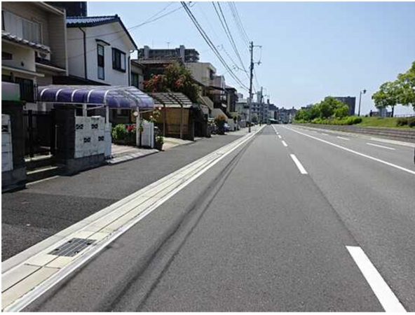 広島市南区宇品西、土地の画像です