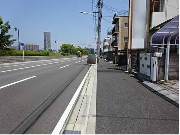広島市南区宇品西、土地の画像です