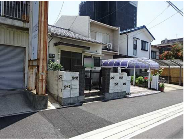 広島市南区宇品西、土地の画像です
