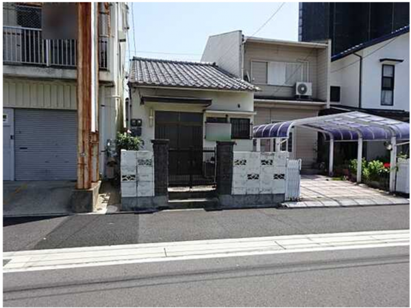 広島市南区宇品西、土地の画像です