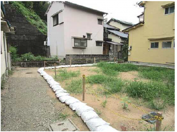 広島市東区牛田新町、土地の画像です