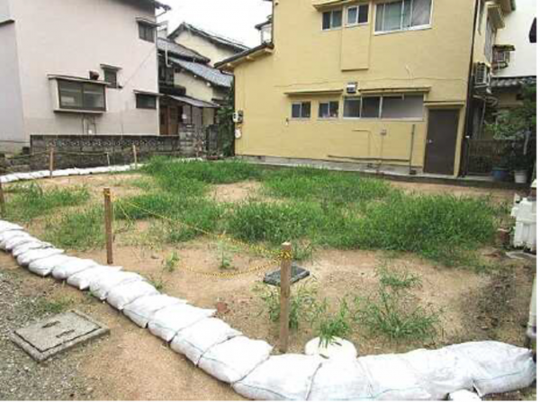 広島市東区牛田新町、土地の画像です