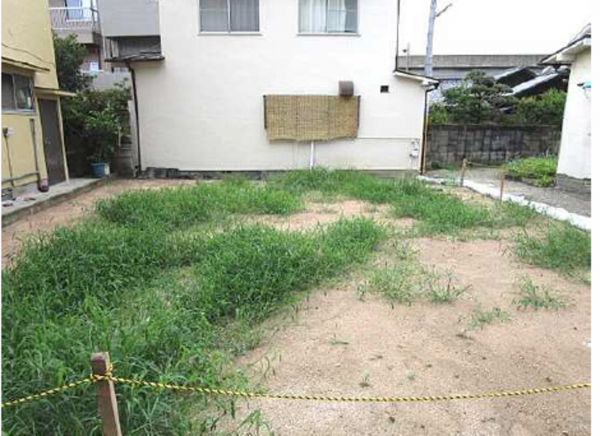 広島市東区牛田新町、土地の画像です