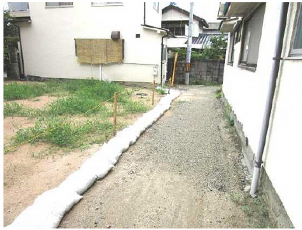 広島市東区牛田新町、土地の画像です