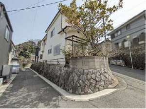 広島市東区牛田新町、土地の画像です