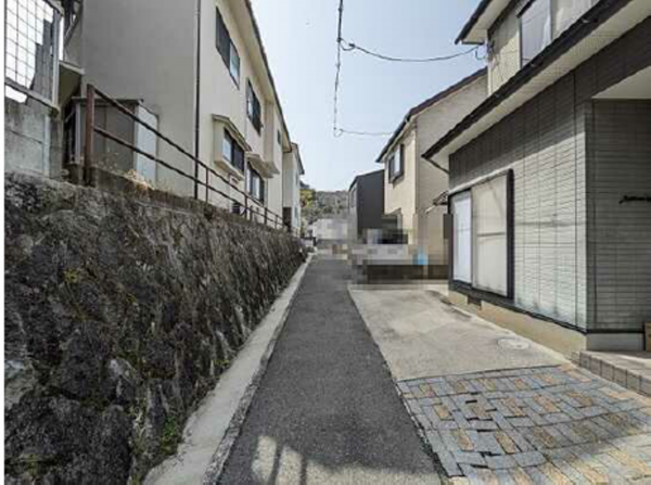 広島市東区牛田新町、土地の画像です