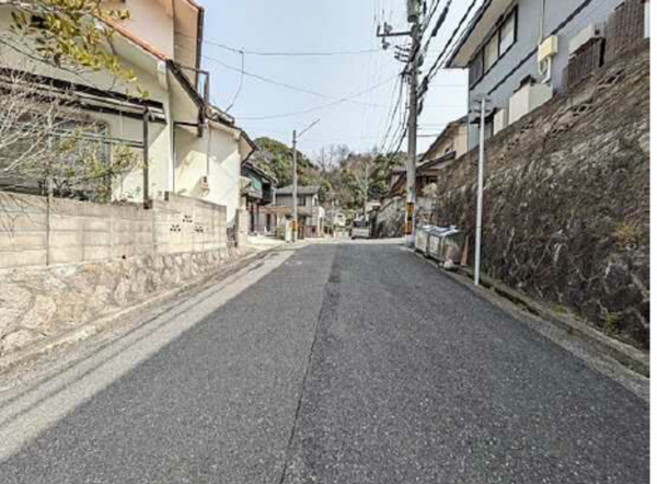 広島市東区牛田新町、土地の画像です