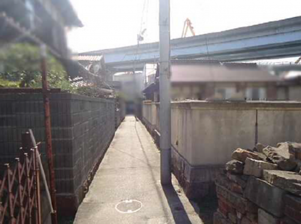 呉市警固屋、土地の画像です