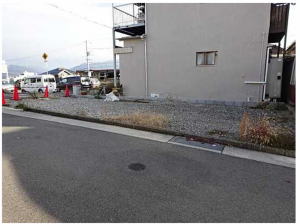 広島市南区北大河町、土地の画像です