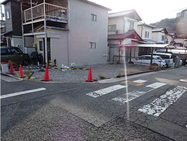 広島市南区北大河町、土地の画像です