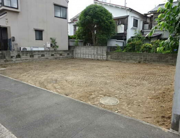 広島市南区北大河町、土地の画像です