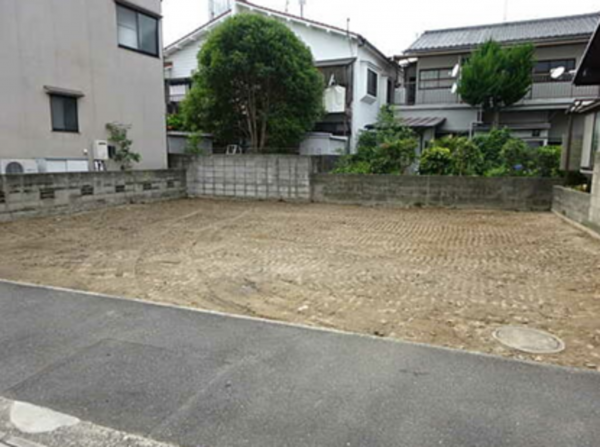 広島市南区北大河町、土地の画像です