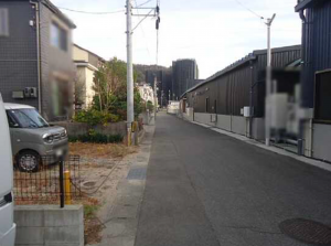 呉市吉浦新町、土地の画像です