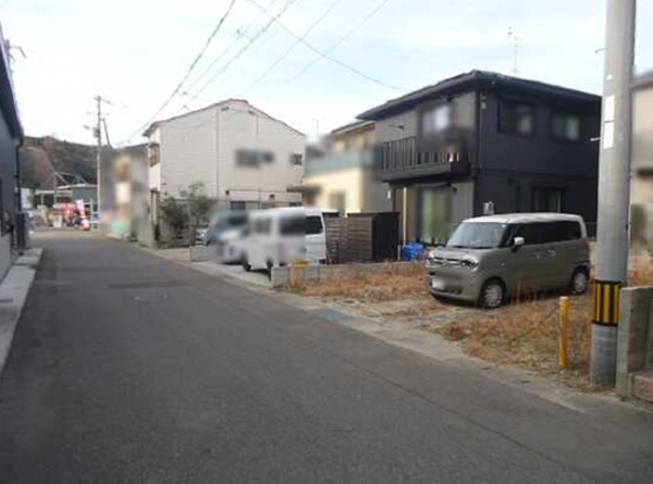 呉市吉浦新町、土地の画像です