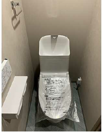 広島市東区牛田新町、マンションのトイレ画像です