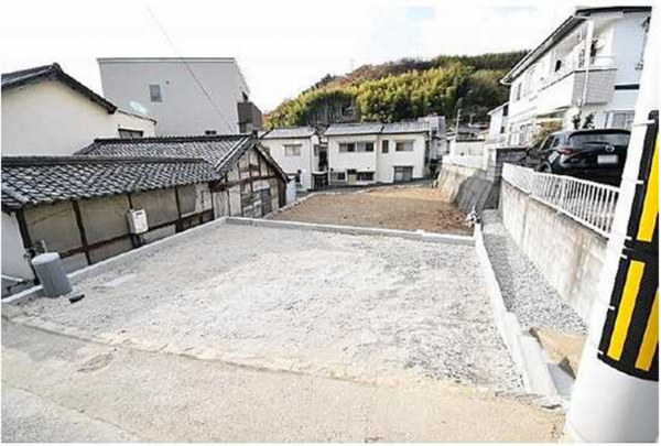 広島市南区楠那町、土地の画像です