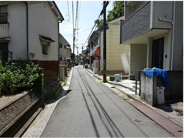 広島市南区楠那町、土地の画像です
