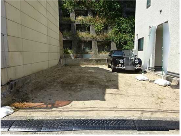広島市南区楠那町、土地の画像です