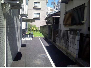 広島市南区東雲本町、土地の画像です