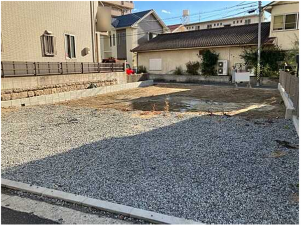 広島市南区丹那町、土地の画像です