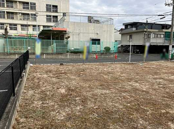 広島市中区江波東、土地の画像です