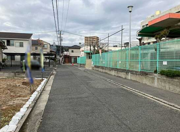 広島市中区江波東、土地の画像です