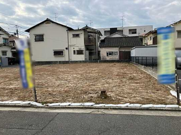 広島市中区江波東、土地の画像です