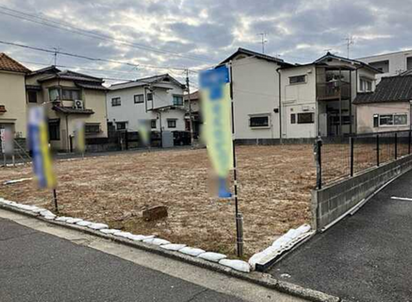 広島市中区江波東、土地の画像です