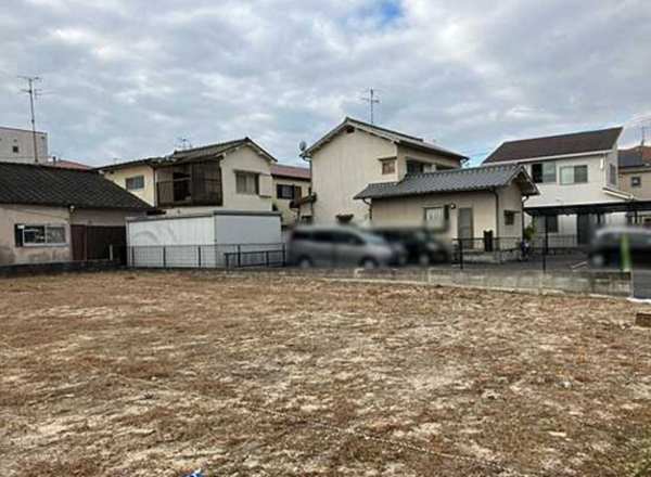 広島市中区江波東、土地の画像です