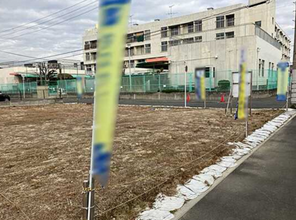 広島市中区江波東、土地の画像です