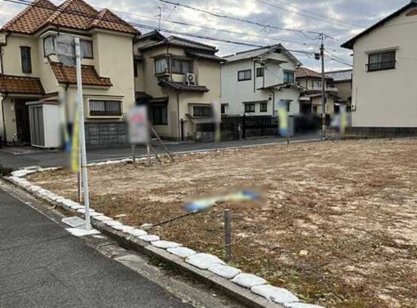 広島市中区江波東、土地の画像です
