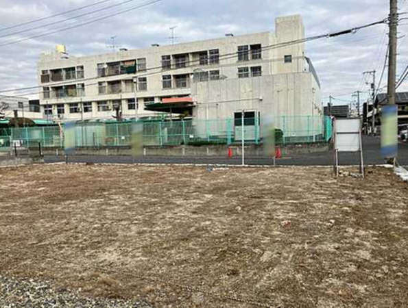 広島市中区江波東、土地の画像です