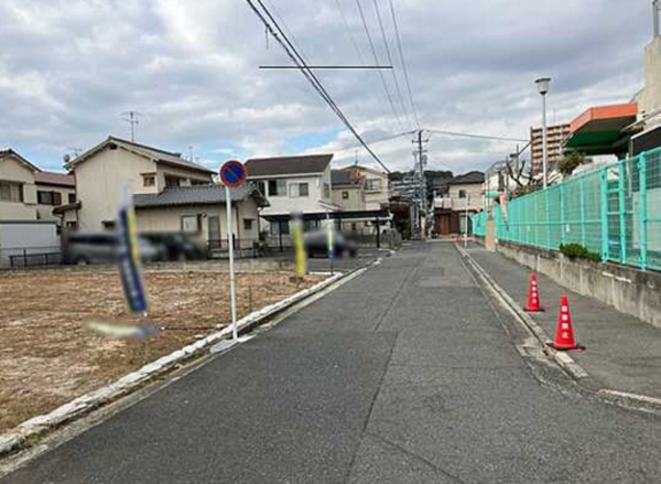 広島市中区江波東、土地の画像です