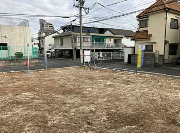 広島市中区江波東、土地の画像です