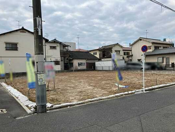 広島市中区江波東、土地の画像です