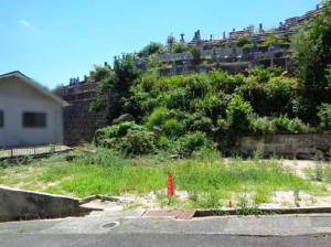 呉市江原町、土地の画像です
