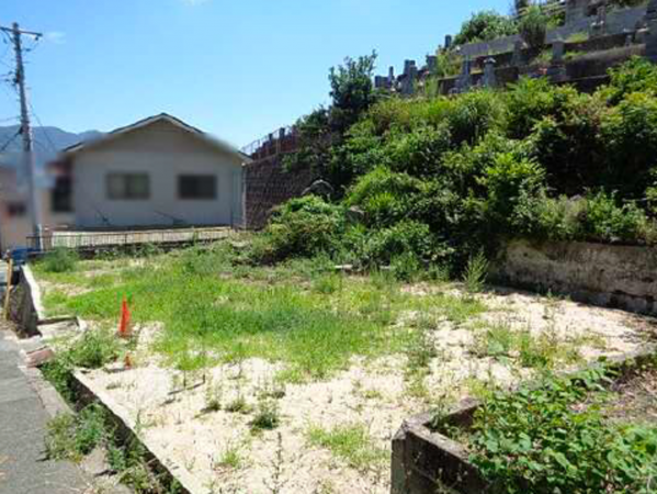 呉市江原町、土地の画像です