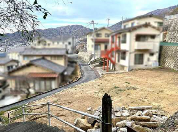 呉市上長迫町、土地の画像です