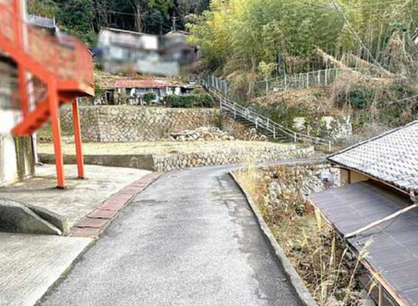 呉市上長迫町、土地の画像です