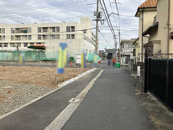 広島市中区江波東、土地の画像です