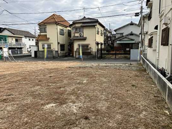 広島市中区江波東、土地の画像です