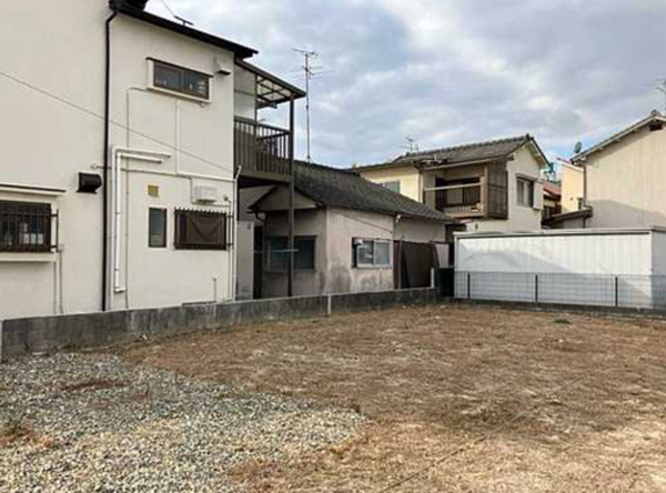 広島市中区江波東、土地の画像です