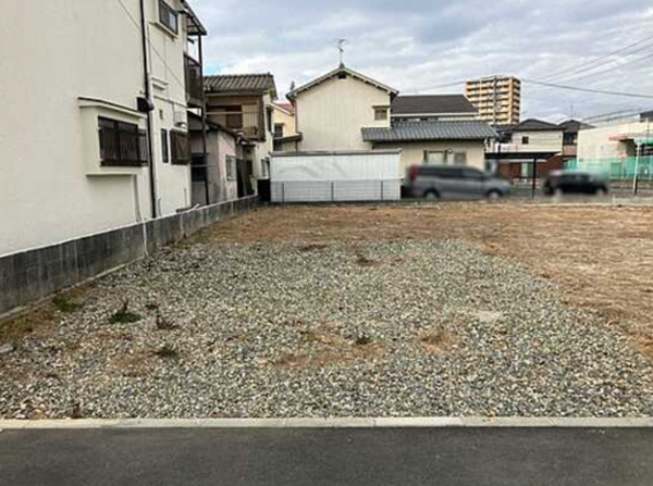 広島市中区江波東、土地の画像です