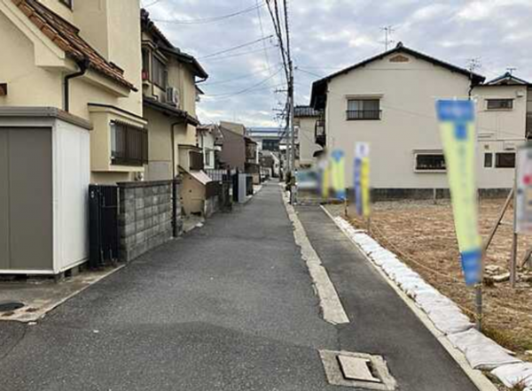 広島市中区江波東、土地の画像です