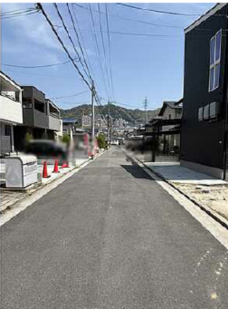 広島市西区井口、土地の画像です