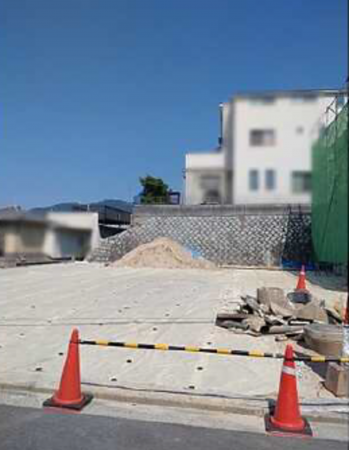 広島市西区井口、土地の画像です