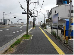 広島市南区西蟹屋、土地の画像です