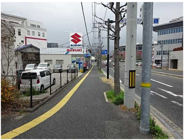 広島市南区西蟹屋、土地の画像です