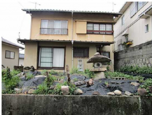 広島市東区牛田南、中古一戸建ての外観画像です
